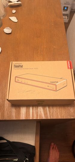 Lenovo ThinkPad Thunderbolt 5 Smart Dock 7500 — Brand New / Never Used — $325 OBO