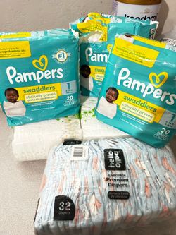 Pampers and diapers