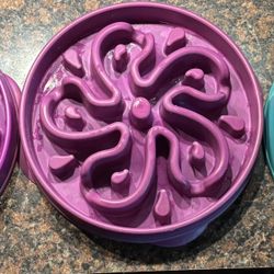 3 Large Slow feeders 