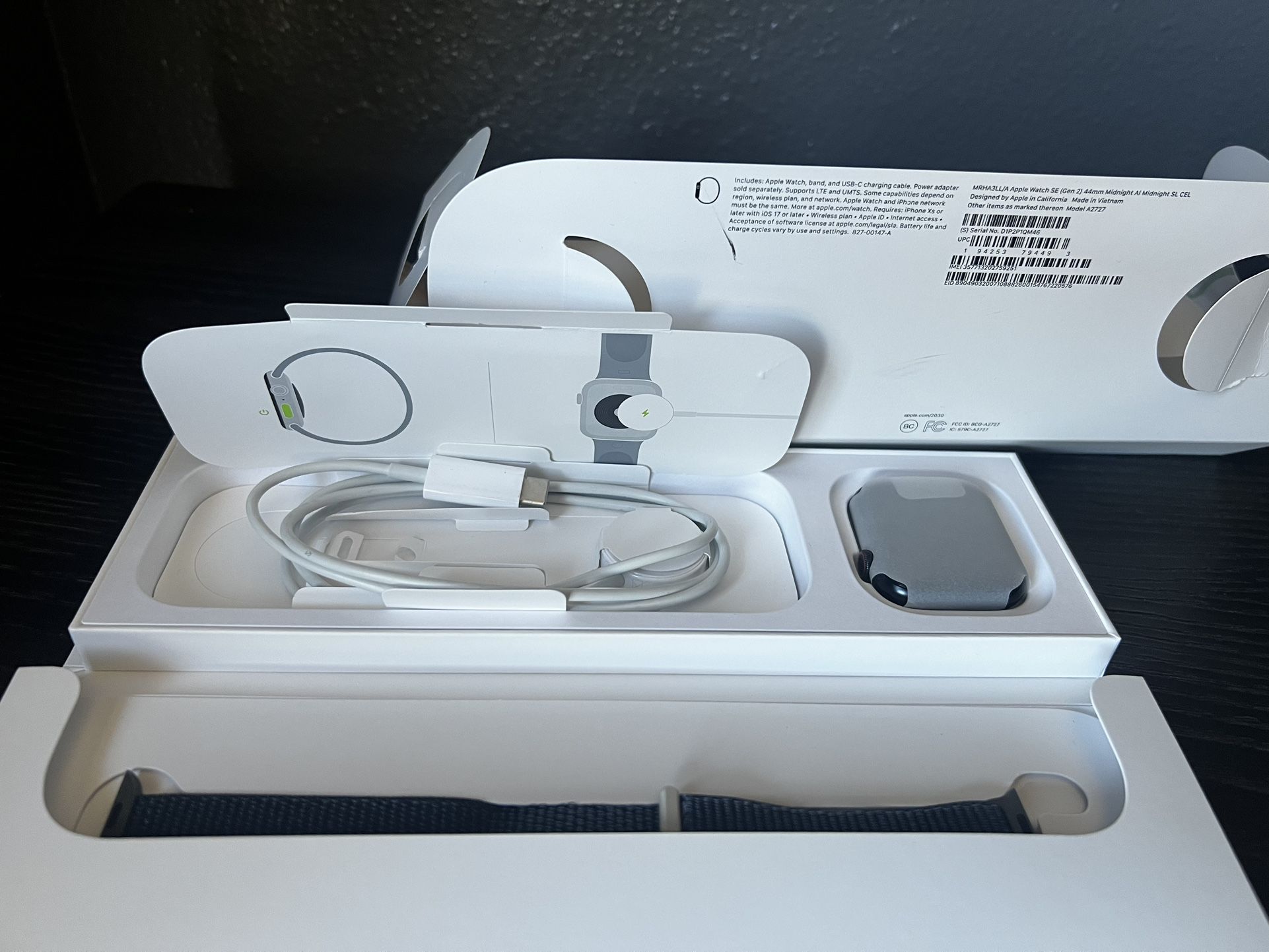 Apple Watch SE (2nd Gen) GPS+Cellular 44mm