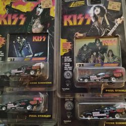 KISS 1/64 Scale Dragster Cars 