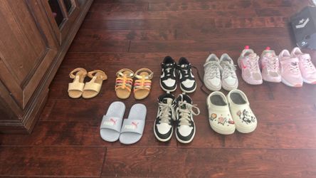 Shoe lot  sale sizes 12-13  14 pairs.
