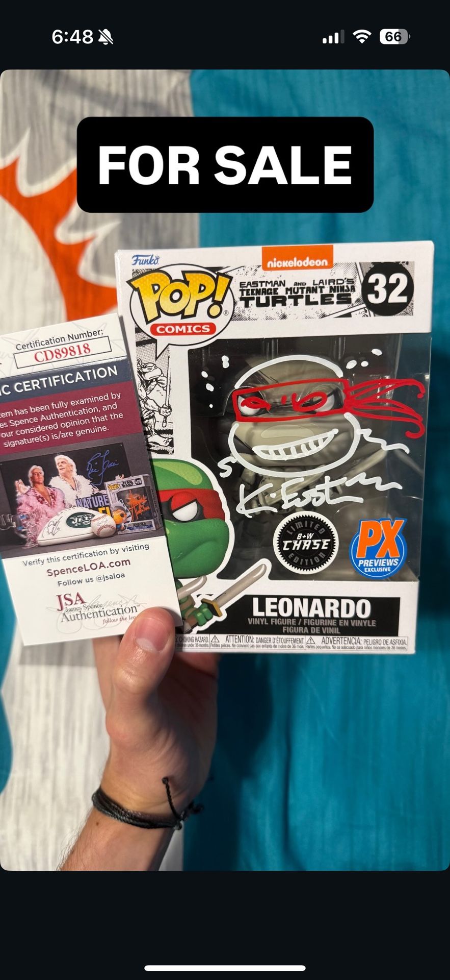 Signed Funko Pop Lot