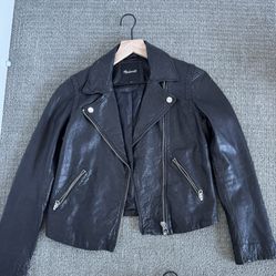 Madewell leather jacket