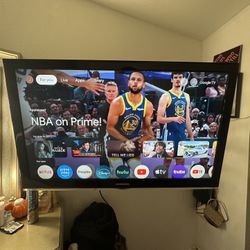 Samsung Tv + Onn Streaming Device 