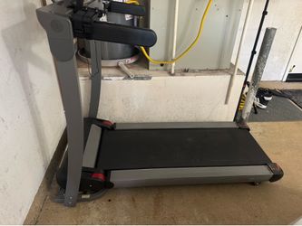 Compact Sunny Health Folding Treadmill with 12% incline