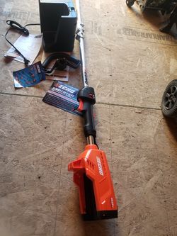 ECHO 58-Volt Lithium-Ion Brushless Cordless String Trimmer & CHARGER