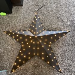 Big Metal LED Star 