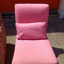 Pink Accent Chair 