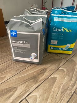 Bladder Control Pads Bundle – Medline & CapriPlus