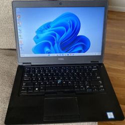 Dell Latitude 14" Laptop Intel Core i5 CPU 8 GB RAM 128 GB SSD Webcam Wi-Fi & Bluetooth Wireless Windows 11 Professional 