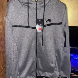 Nike Gray zip up hoodie