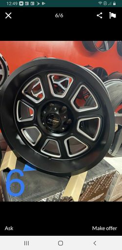 20x10 6x139.7 any g.m chevy nissan toyota 6lugg aplactions!!!