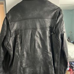 Men’s Leather Biker Jacket