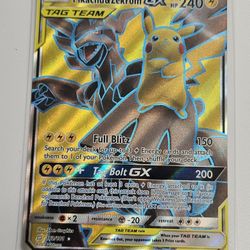 Pikachu & Zekrom GX Tag Team Full Art 