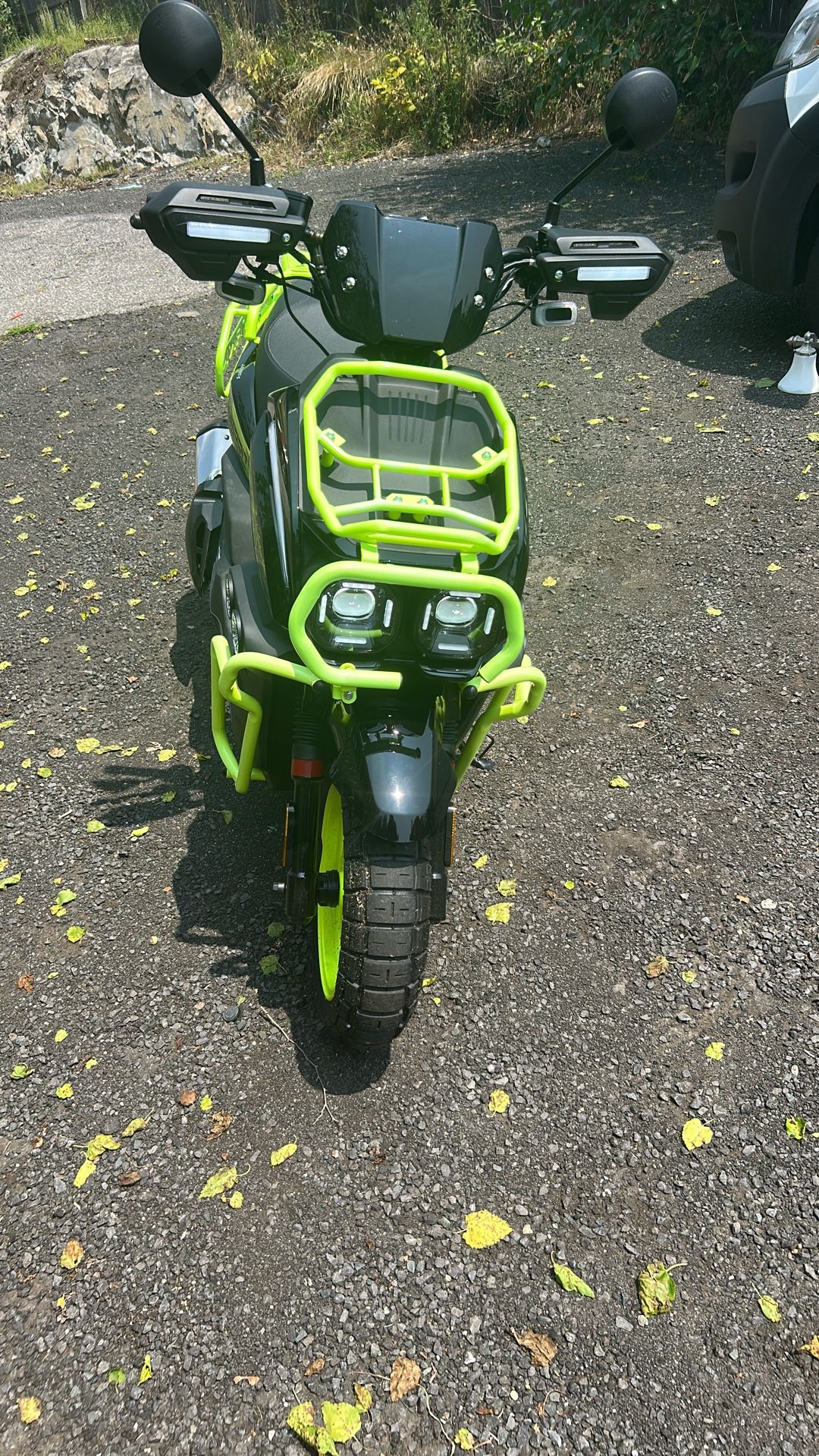 Moped, Vehicle,