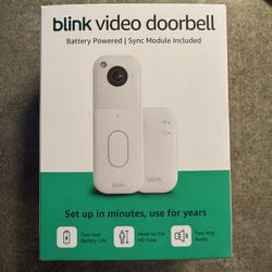 Blink Video Doorbell Camera
