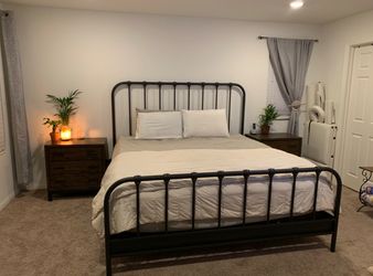 King Size Metal Bed Frame – $175 OBO