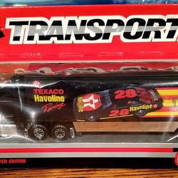 DAVEY ALLISON HAVOLINE MATCHBOX TRANSPORTER 