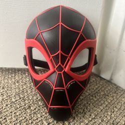 Kids Black Spiderman Mask (Miles Morales)