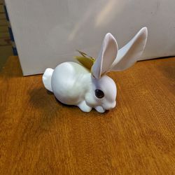 Vintage Fine White Bone China Long Ear Rabbit By Freeman For George