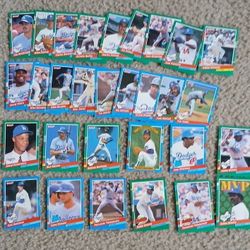 30 Card Los Angeles Dodgers Team Set 1991 Fernando Valenzuela Darryl Strawberry  Orel Hershiser Diamond Kings Rated Rookie Kirk Gibson Baseball Cards