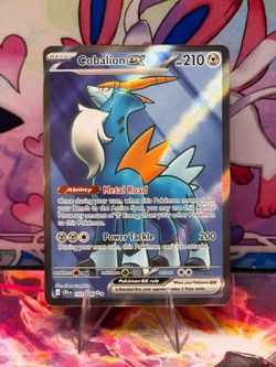 Cobalion EX 103/86 Sliggoo Mega Evolutions Chaos Rising