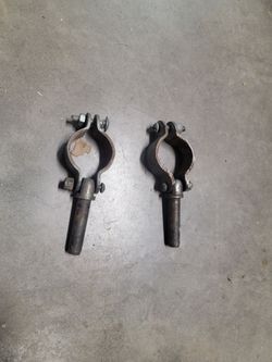 Oar brackets for Jon boat