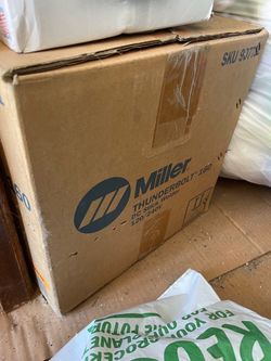 miller thunder bolt 160 stick welder 120v/240v