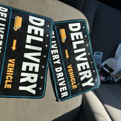 Delivery Driver Car Magnet 