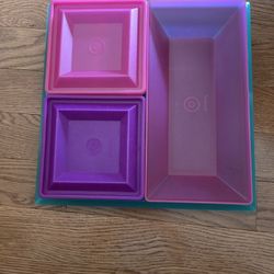 Vintage Tupperware Buffet Serving Set #1385