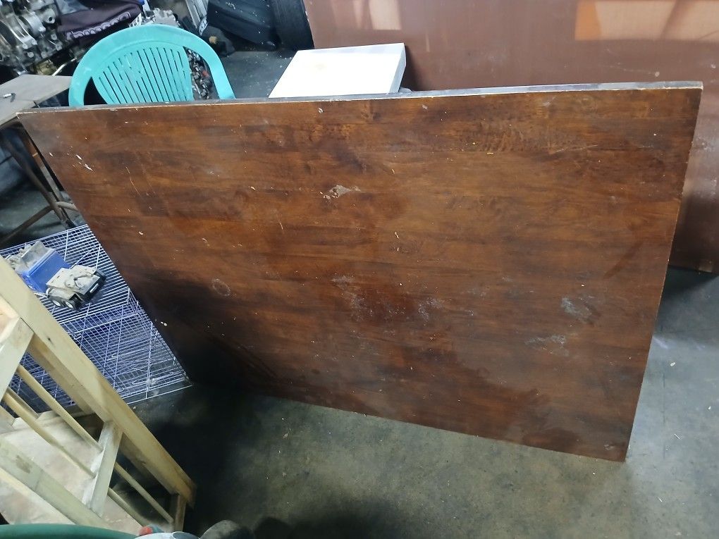 Antique wood table$30