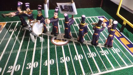 Vintage University Classics Animated Marching Band Music Box featuring the LSU Tigers