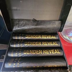 Gender Reveal Confetti Cannon (GIRL) (PINK)
