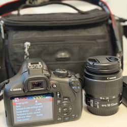 Canon EOS Rebel T6 Digital Camera. Built In WiFi And NFC 