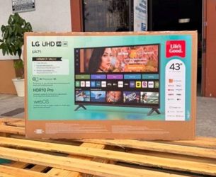 43” Lg smart 4k led Uhd tv