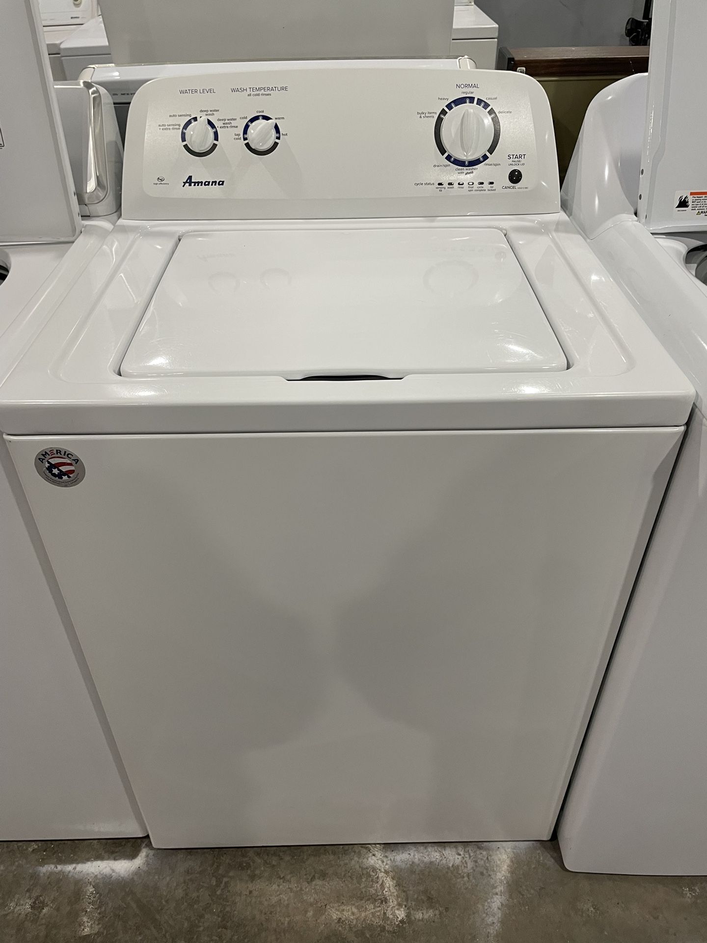 Amana Washer top-load