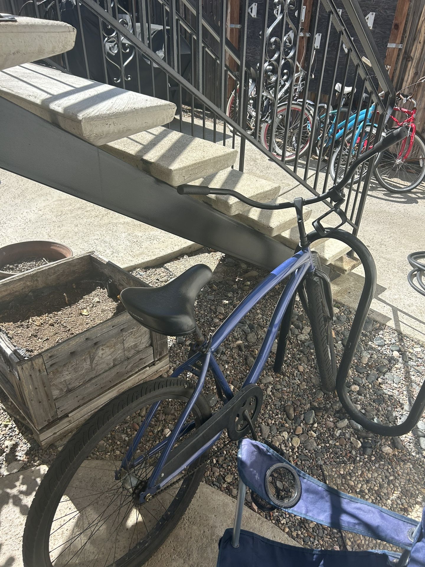 Blue Beach Cruiser