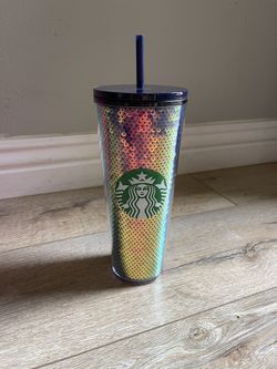 Starbucks 2020 Holiday Purple Sequin Tumbler NWT