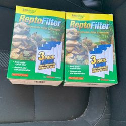2 Boxes Of Large Repto Filters