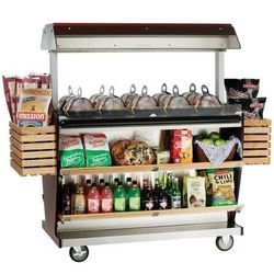 2015 ALTO-SHAAM ITM2-72/DLX DELUX FOOD HEATED BUFFET DISPLAY ISLAND

