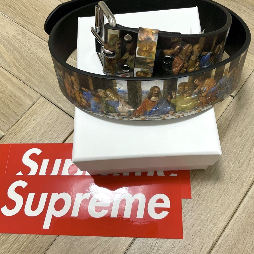 Supreme Last Supper Leather Belt