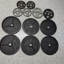 Olympic Weight Plates - 360lbs