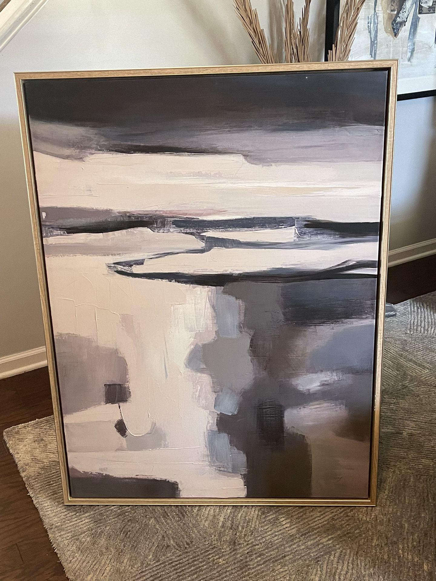 Shades Of Blue Framed Picture