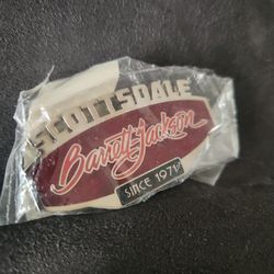 Barrett Jackson Scottsdale hat pin new never used