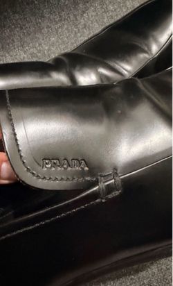 Prada Black Leather