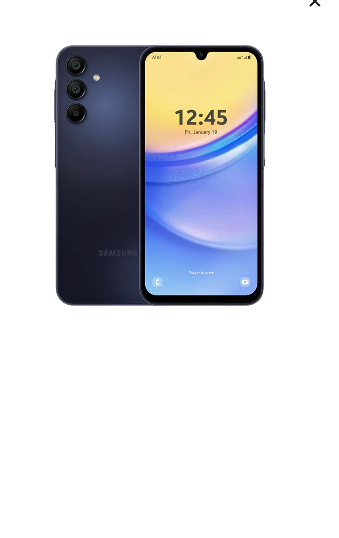 A15 Samsung Unlock Phone