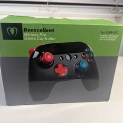 Wireless Pro Game Controller For Switch Or PC 8 Hour Charge Life(K)
