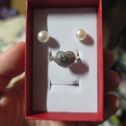 Diamond Heart Ring