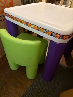 Little tikes table and chairs